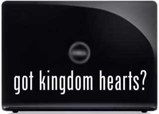 got kingdom hearts? Vinyl Decal Car Sticker PARODY  