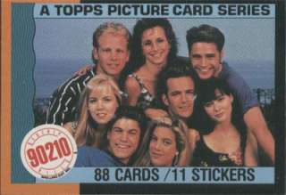 Beverly Hills 90210 Trading Card Set  