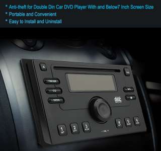 For Security of Double 2 Din Car DVD Player Dummy Security Face Panel 