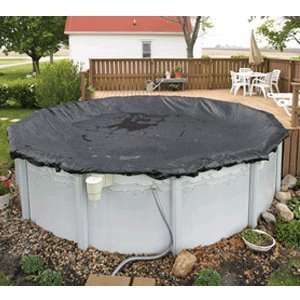  Above Ground Rugged Mesh Winter Pool Cover   Pool Size 33 