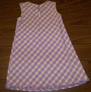Girls Size 3T Carters Purlple Summer Sleeveless Dress  