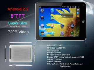 ePad aPad WiFi Camera Google Android2.2 MID Tablet PC  