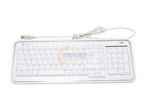   rocks KR 6130M White 104 Normal Keys USB Slim Mac X SLIM Keyboard