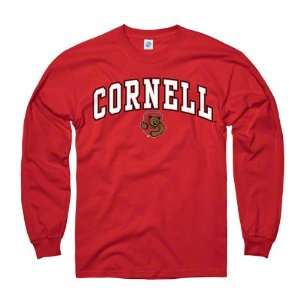  Cornell Big Red Youth Red Perennial II Long Sleeve T Shirt 