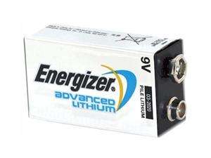    Energizer LA522 1 pack 1000mAh 9V Lithium Batteries