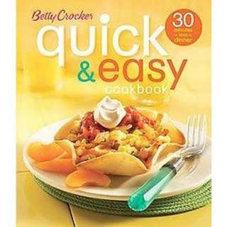 Betty Crocker Quick & Easy Cookbook (Spiral).Opens in a new window