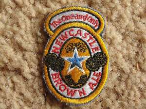 New Castle Brown Ale,ADVERTISING BEER CO.IMPORT PATCH  