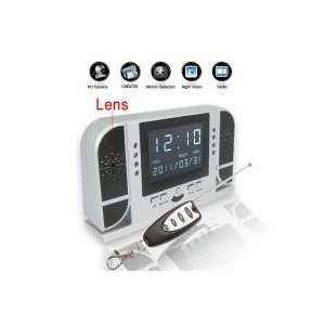  1280 x 720 Multi function Alarm Clock Spy Infrared Camera 