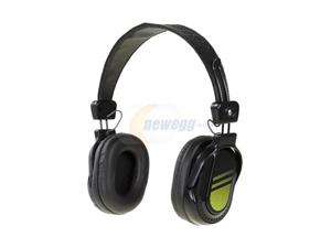    BG 3.5mm Connector Circumaural Music Player Headphones   Black/Green