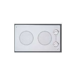  Kenyon 120V Alpine Trimline Dual Burner Cooktop   White 