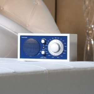   Model One AM/FM Table Radio   Frost White/Atlantic Blue Electronics