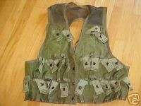 Military Surplus, Army, Ammunition Carrying Vest,, lg  