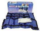 Adjustable Ankle Wrist Weights 6 LB Pair 3 LB each
