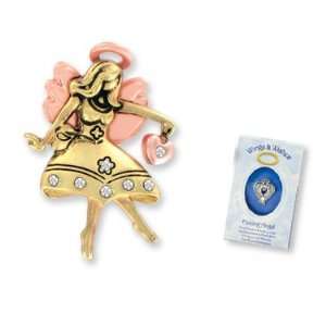    ALWAYS IN MY HEART Wings & Wishes Angel Pin 