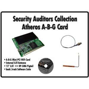   Mini PCI A B G Wardriving Kit with Antenna and Pigtail Electronics