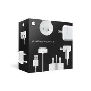  Apple World Travel Adapter Kit Power Adapter MB974ZM/A for 