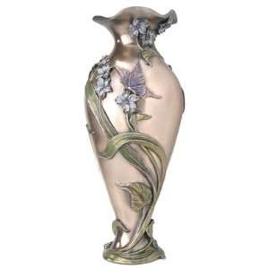  Art Nouveau   Blue Flower Vase   Perfect Blend of 