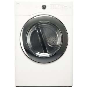   Asko XXL Gas Dryer   Right Hinge   White with Chrome Trim Appliances