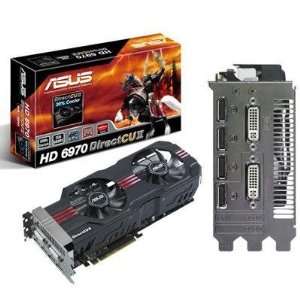 New Asus EAH6970 DCII/2DI4S/2GD5 Radeon HD Graphics Card 890 Mhz Core 