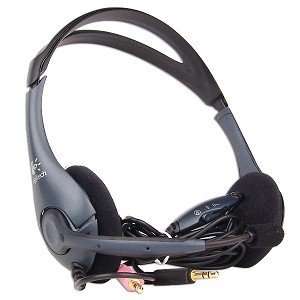  Logitech Premium Stereo Headset w/Microphone (Black 