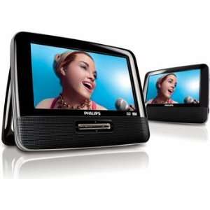    Philips 7 Inch Dual Screen Portable DVD Player Electronics