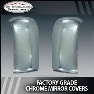   Duty Chrome Mirror Covers (Towing Mirror with Turn Signal) Automotive