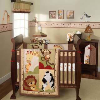 Lambs & Ivy 9 Pcs Crib Bedding Set Baby Luv NEW SAME DAY SHIP  