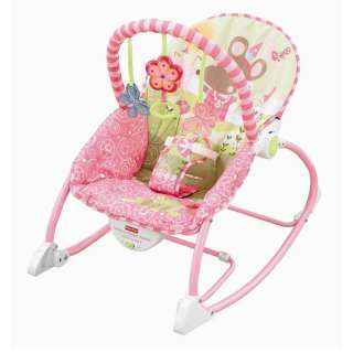 FISHER PRICE Infant To Toddler Rocker Baby Cradle PINK  
