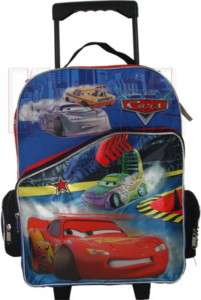 Disney Pixar Cars BACKPACK Large Rolling bag Luggage  