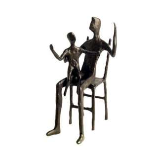 Father with Child Sculpture   Bronze.Opens in a new window