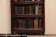 Stacking Mahogany Antique Barrister Bookcase  