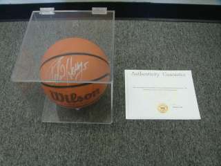 Robert Horry Autographed Official NBA Wilson Basketball W/ COA 