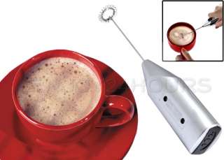   maker shaker frother whisk mixer eggbeater battery operated kitchen
