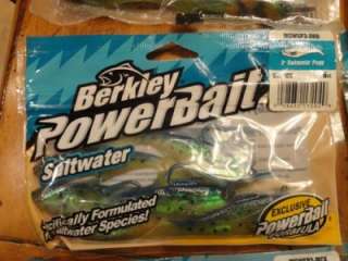 Berkley PowerBait 3 Rigged Swimming Pogy 12 assorted packs NEW  
