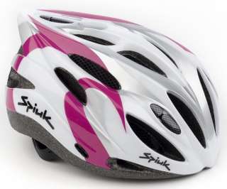 New Spiuk Zirion Bicycle Helmet White/Silver/Magent M/L  
