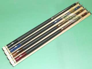 Billiard pool cue set Aska L21 4 Cue Sticks Set Maple  