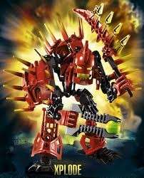 BRAND NEW~LEGO~HERO FACTORY~XPLODE~7147~45 PIECES~bionicle figure~NIB 