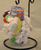 MY Pet Cotton Twist Rope & Fresh Fruit Scent Bird Toy  