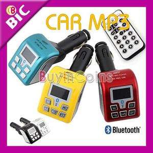 Car  Bluetooth Phone FM Transmitter for SD/MMC/USB  