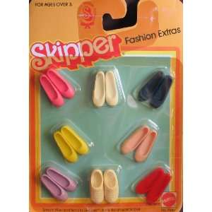   BArbie SKIPPER Fashion Extras   SHOES (1983 Mattel Hawthorne) Toys