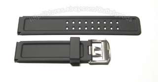 22mm 24mm Italian Rubber Band fits Breitling / Panerai  