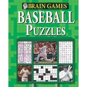  Brain Games Baseball Puzzles [Spiral bound] Editors of 