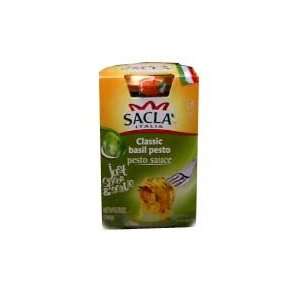 Pesto Sauce with Basil (Sacla) 6.7oz (190g)  Grocery 