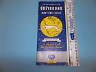 1957 SOUTHWESTERN GREYHOUND BUS TIME TABLES 4x9 16 pgs 99c MIN BID 