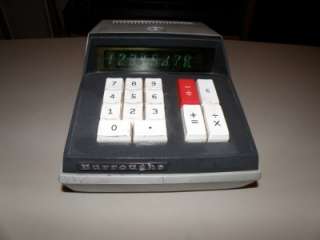 Vintage Burroughs C3155 panaplex VTF display calculator  