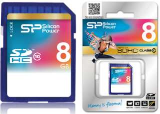   POWER 8GB SD SDHC MEMORY CARD CLASS 10 HIGH SPEED FOR CAMERA CAMCORDER