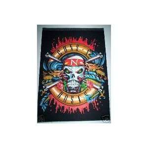  GUNS N ROSES Big Black Back Patch AWESOME NEW Skull