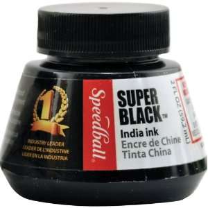    Speedball 2 Ounce India Ink, Super Black Arts, Crafts & Sewing