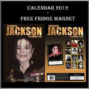   JACKSON CALENDAR 2012 + FREE MICHAEL JACKSON MAGNET BY DREAM Books