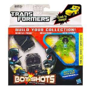  Transformers Bot Shots Battle Game Decepticons 3Pack 